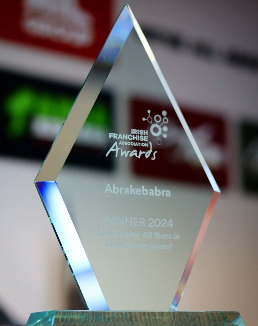 Abrakebabra's Irish Franchise Association Award 2024